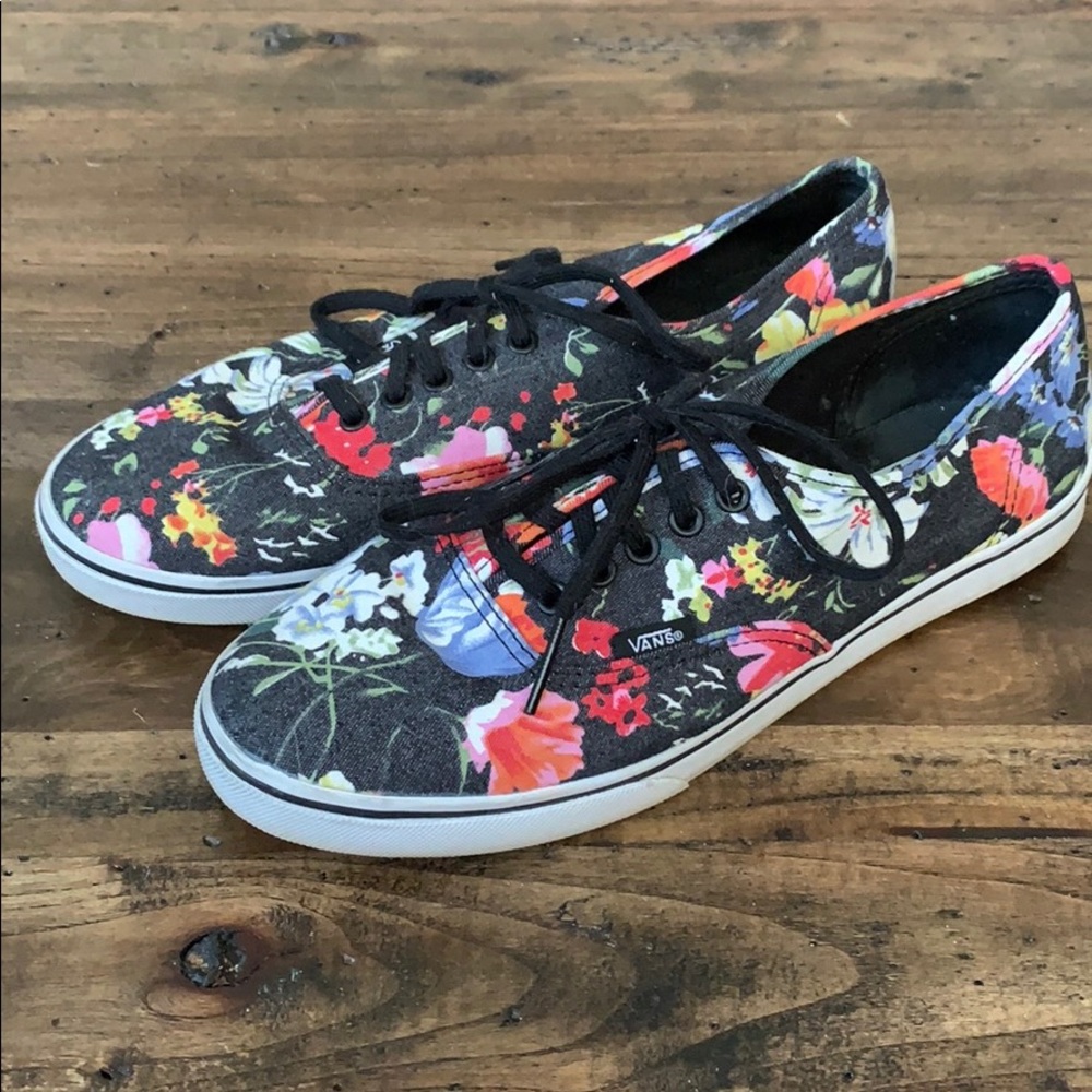 Floral Vans